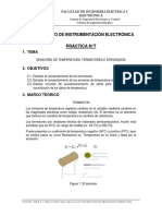 Sensores de Temperatura - Termistores e Integrados