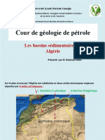 Les Bassins Sédimentaires en Algérie