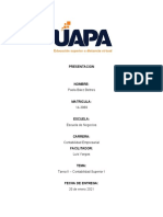 Procesos contables de agencias y sucursales