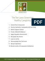 The Ten Laws Governing Healthy Caregiving