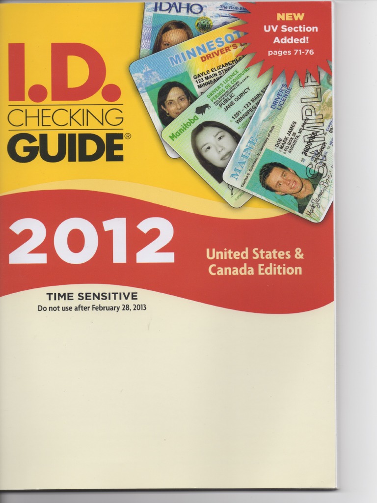 ID Checking Guide 2012 US States PDF