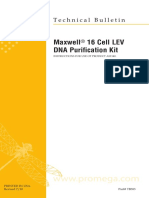Maxwell 16 Cell LEV DNA Purification Kit Protocol