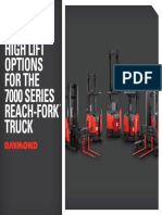Raymond7000 Series Reach Trucks High Lift Options Guide