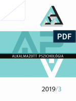 Alkalmazott Pszichológia Alapítvány Folyóirata - 2019-03