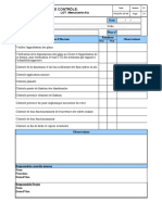 Fiche de Contrôle Menuiserie Alu