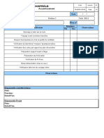 Fiche de Contrôle Assainissement