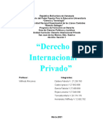 Derecho Internacional Privado en Venezuela