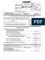 Disclosure Summary Page: Routine Penalties Due For Late Filed Reports Range From $20 To $800