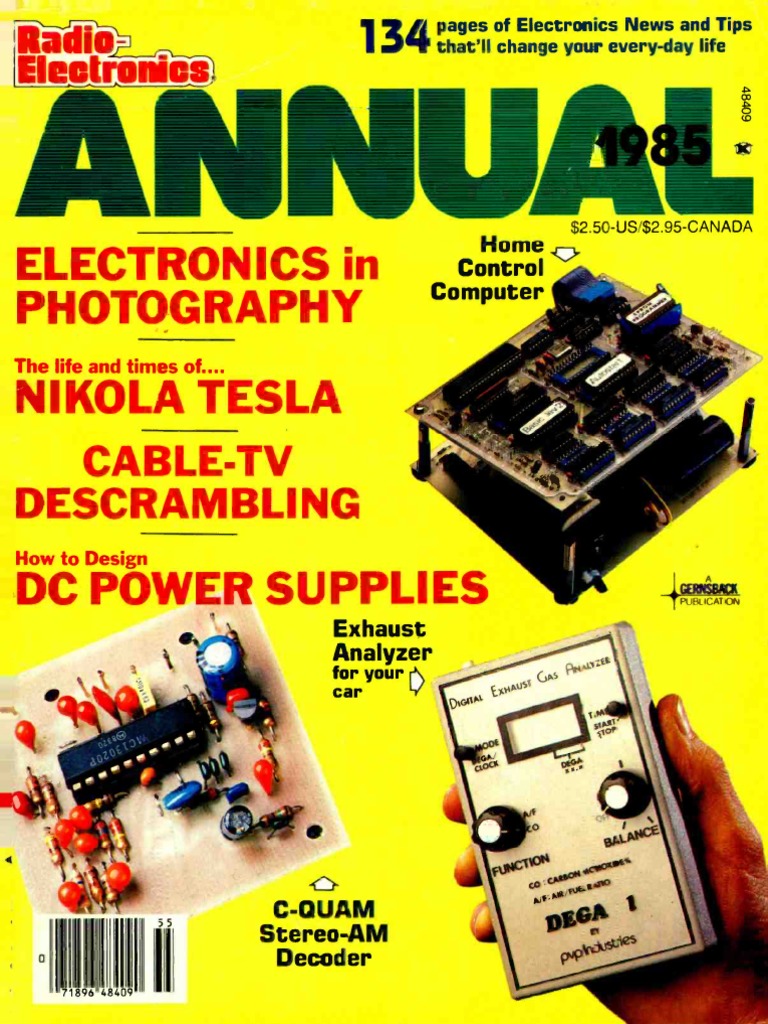 Nikola Tesla DC Power Supplies (PDFDrive), PDF, Electronics