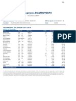 Extrato de ativos em custódia com saldo de R$10,3 mil