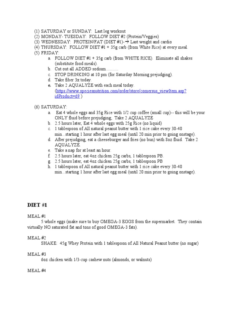 Last Week Natural Dave Palumbo Copy-Paste Diet Program - Released by ...