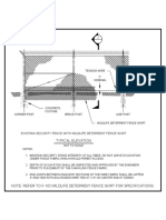 Typical Wildlife Deterrent Fence Skirt (Details)