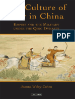 The Culture of War in China Empire and The Military Under The Qing Dynasty