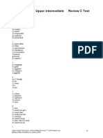 Review C Test Answer Key