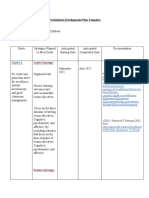 Professional Development Plan