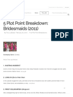 5 Plot Point Breakdown - Bridesmaids (2011) - The Script Lab