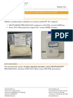 Stability of Grafted Maleic Anhydride in Pp-G-Mah: Graft Polymer D.O.O