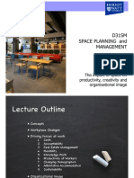 Space Planning - Lecture Outline