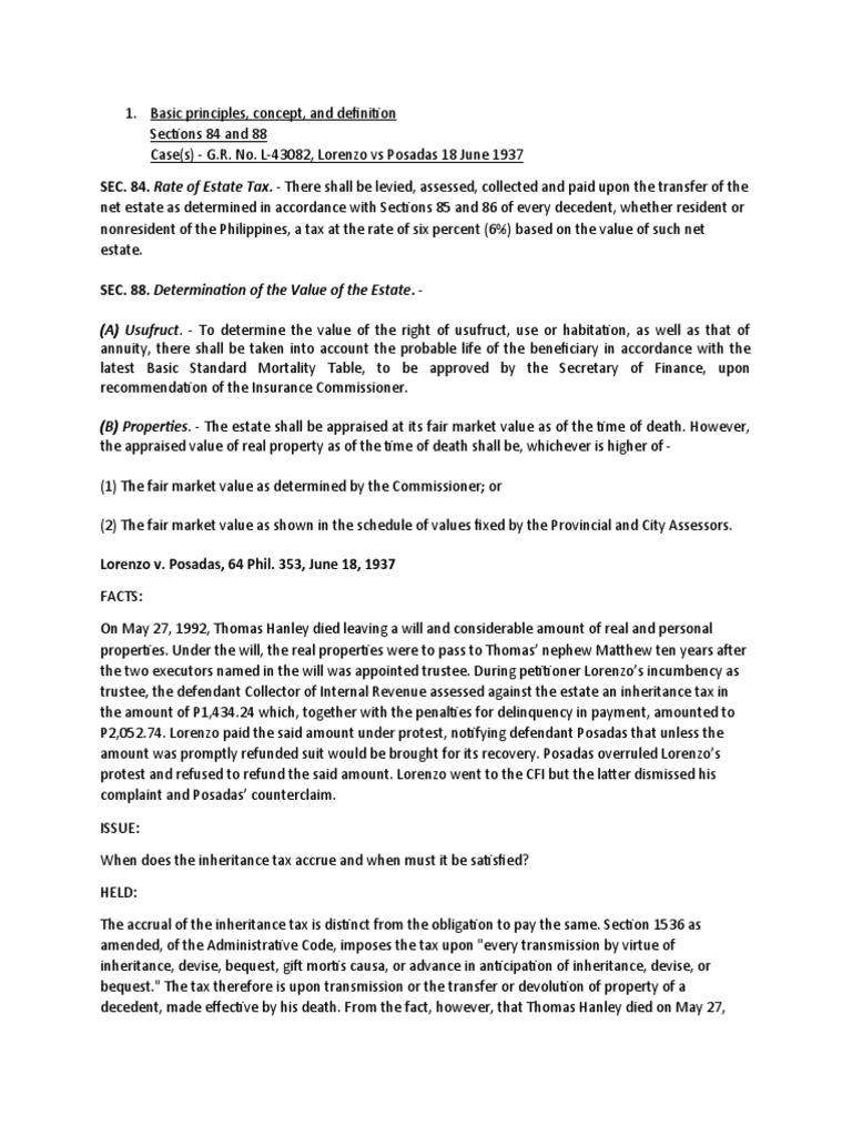 Determining Estate Tax Liability Key Principles of Gross Estate, Net Estate, Transfer Taxes