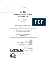 SCOTUS-Pet-4-1-2021 - Petition For Writ of Certiorari Filing That Had Been Mailed On April 2, 2021. This Is Brian's Third Petition Case To SCOTUS.