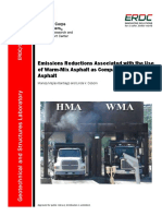 Emissions Reductions Associated With The Use of Warm-Mix Asphalt As Compared To Hot-Mix Asphalt