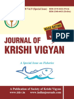 Special Issue on Fisheries-Journal of Krishi Vigyan