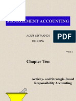 Activity and Strategic Based Responsibility Accounting