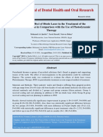 The Clinical Effect of Diode Laser in The Treatment of The Periodontal Pockets in Comparison With The Use of Photodynamic Therapy