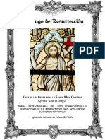 Domingo de Resurrección. Guía de Los Fieles para La Santa Misa Cantada. Kyrial Lux Et Origo