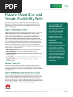 Veeam Huawei Oceanstor Solution Brief