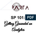 Getting Grounded On Analytics