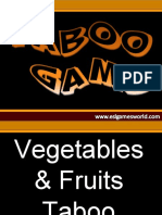 Veggies and Fruits