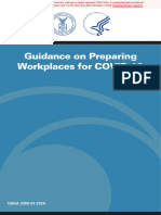 Guidance On Preparing Workplaces For COVID-19: OSHA 3990-03 2020