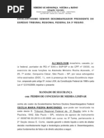 CARTA DE RESCISÃO DE CONTRATO DE LOCAÇÃO RESIDENCIAL