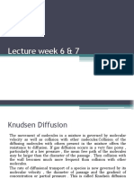 Lecture Week 6 & 7