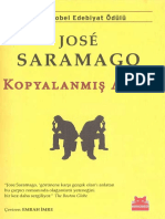 Jose Saramago Kopyalanmış Adam Kırmızı Kedi Yayınları