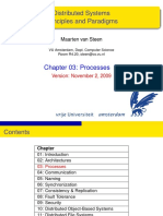 Distributed Systems Principles and Paradigms: Chapter 03: Processes