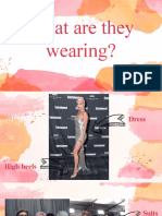 Clothing Vocabulary With Celebrities CLT Communicative Language Teaching Resources Fun - 130430