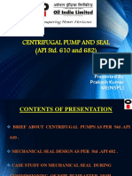 Centrifugal Pumps and Sealing API-610 & 682