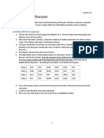 Infectious Disease: Activity (Work in Pairs)