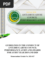 Anti-Drug Abuse Council Performance Audit