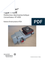 Masoneilan 7700E E - P Positioner ATEX Manual (French)