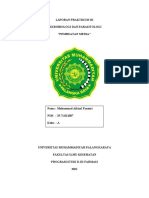 Praktikum 3 Mikrobiologi Dan Parasitologi MUhammad Afrizal Fansuri 19.71.021007
