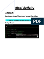 Asal Computer Practical Activity