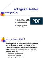 UML Packages & Related Diagrams: Extending UML Component Deployment