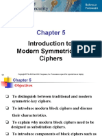 Chapter 5 Introduction To Modern Symmetric-Key Ciphers