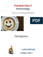 Practical Class 2: Immunology