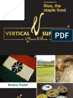 Vertical Supports for Staple Food Rice