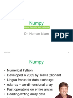 Numpy: Lingua Franca for Data Exchange