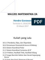 Ma1201 Matematika 2A: Hendra Gunawan